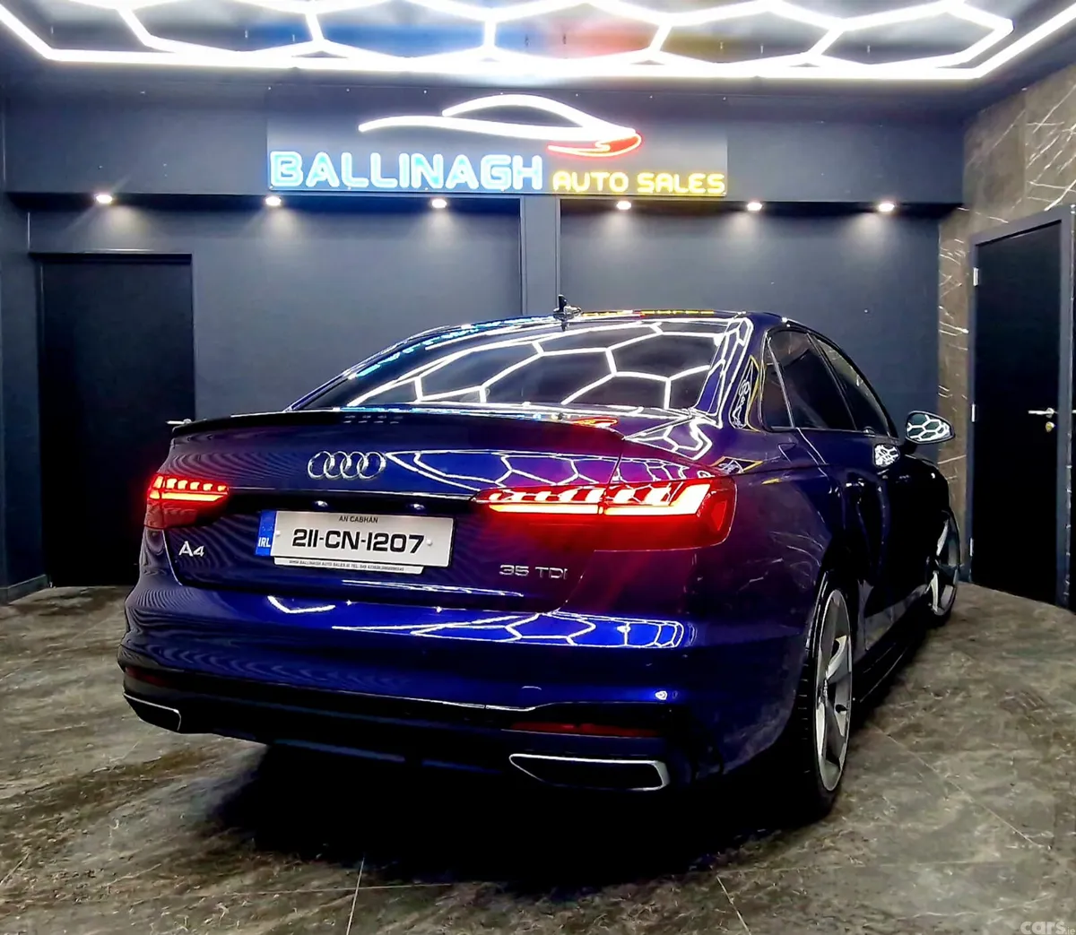 Audi A4 Saloon, Diesel, 2021, Blue