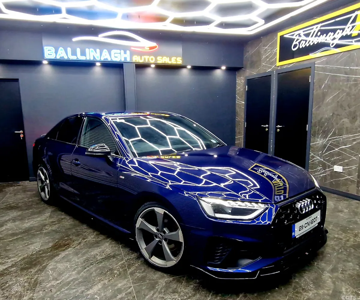 Audi A4 Saloon, Diesel, 2021, Blue