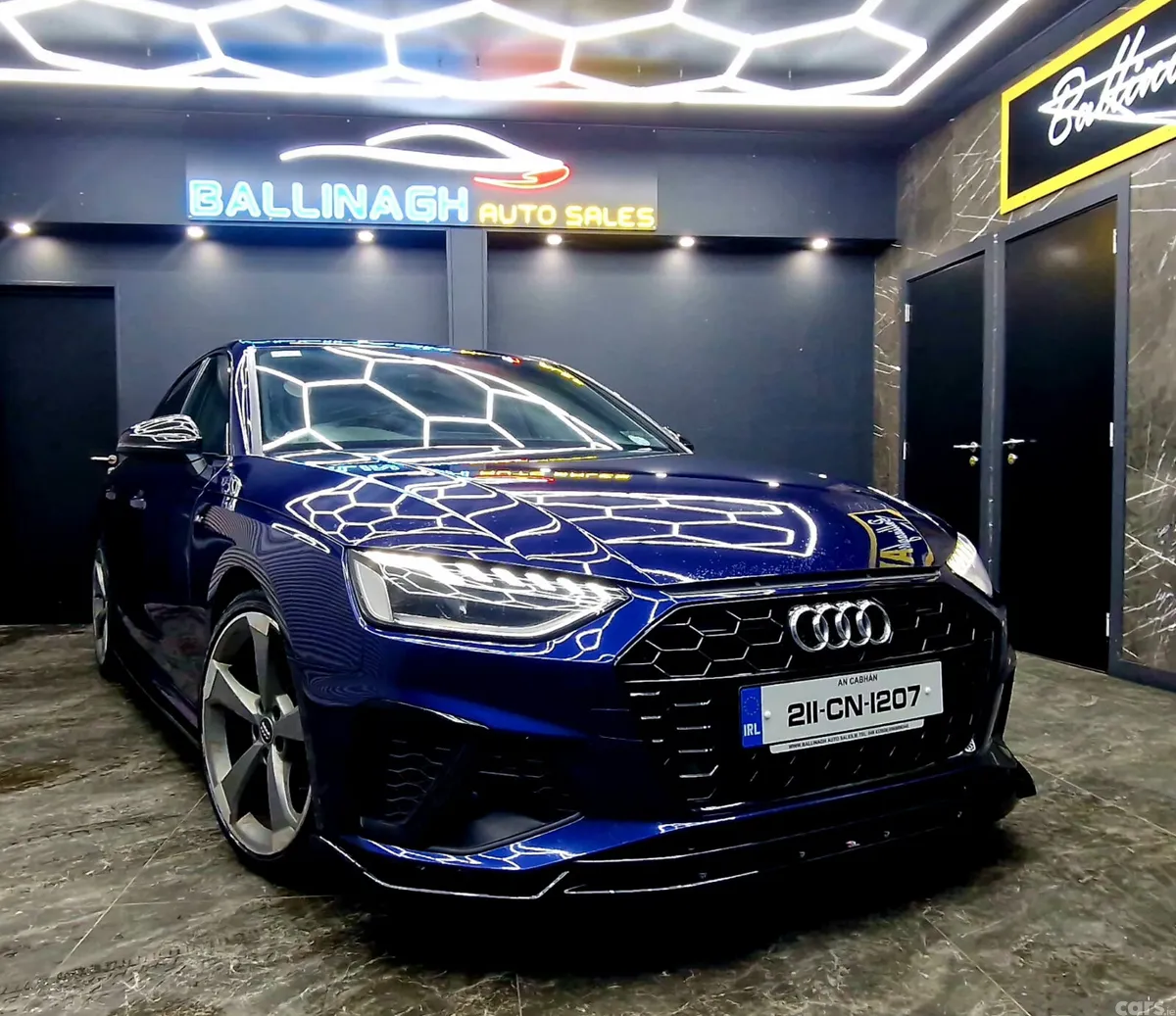 Audi A4 Saloon, Diesel, 2021, Blue