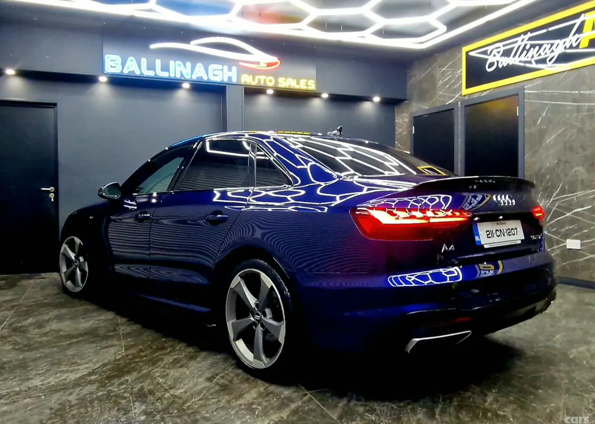 Audi A4 Saloon, Diesel, 2021, Blue