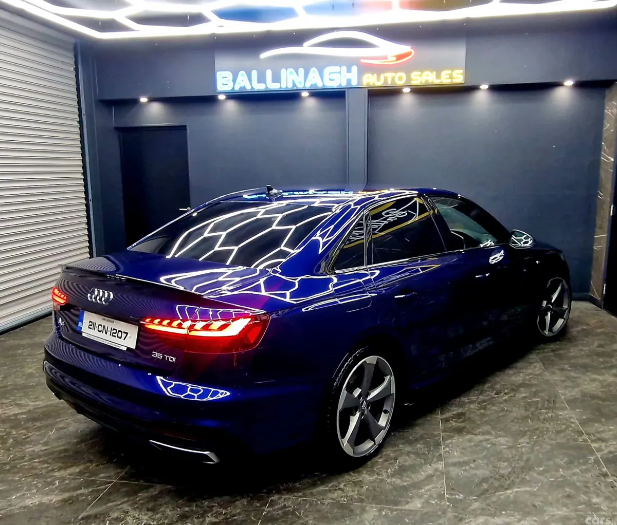 Audi A4 Saloon, Diesel, 2021, Blue