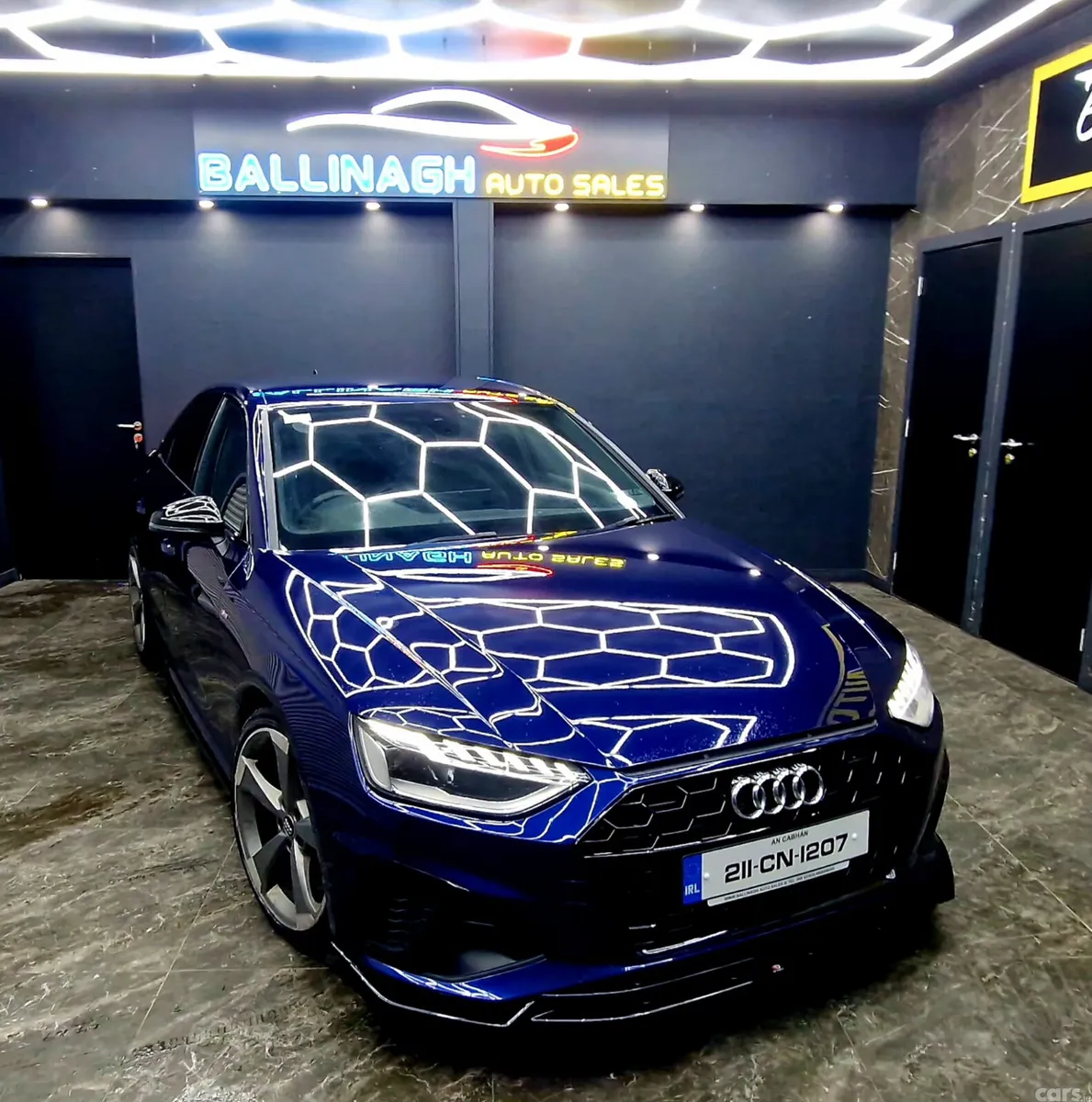 Audi A4 Saloon, Diesel, 2021, Blue
