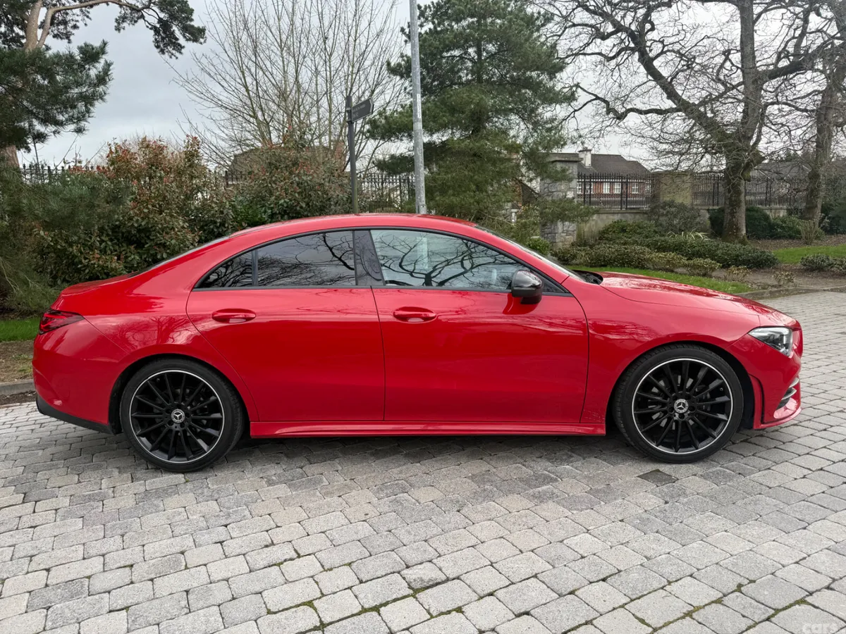 Mercedes-Benz CLA Saloon, Petrol, 2019, Red