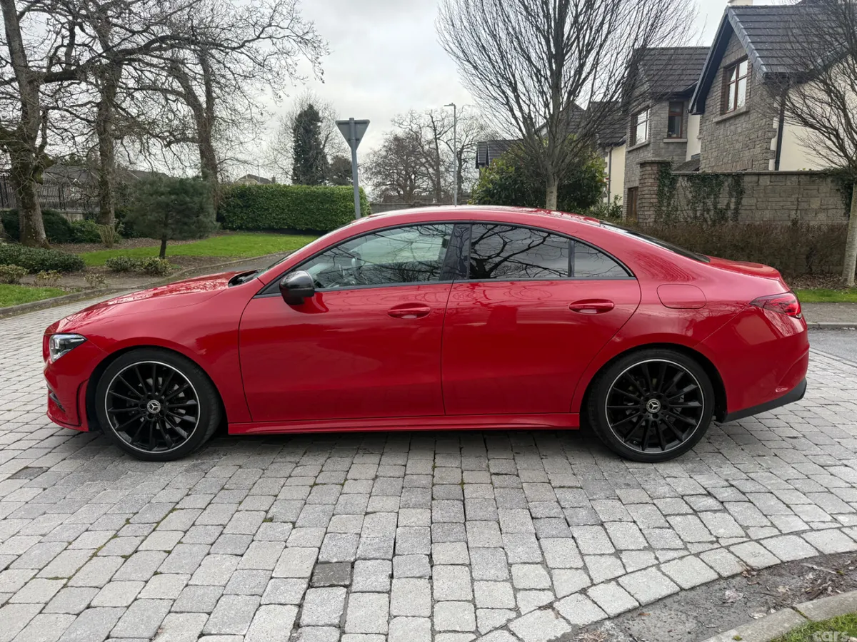 Mercedes-Benz CLA Saloon, Petrol, 2019, Red