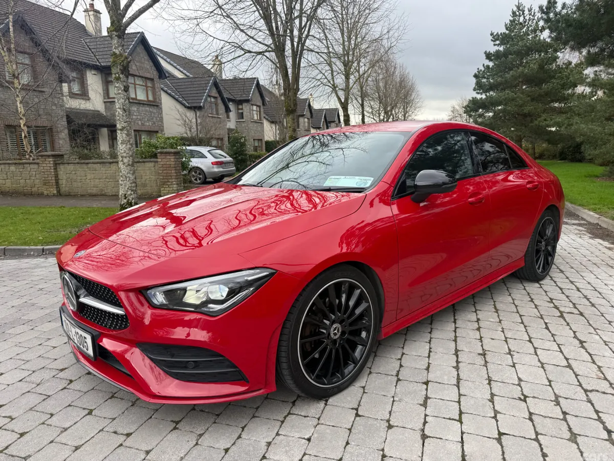 Mercedes-Benz CLA Saloon, Petrol, 2019, Red