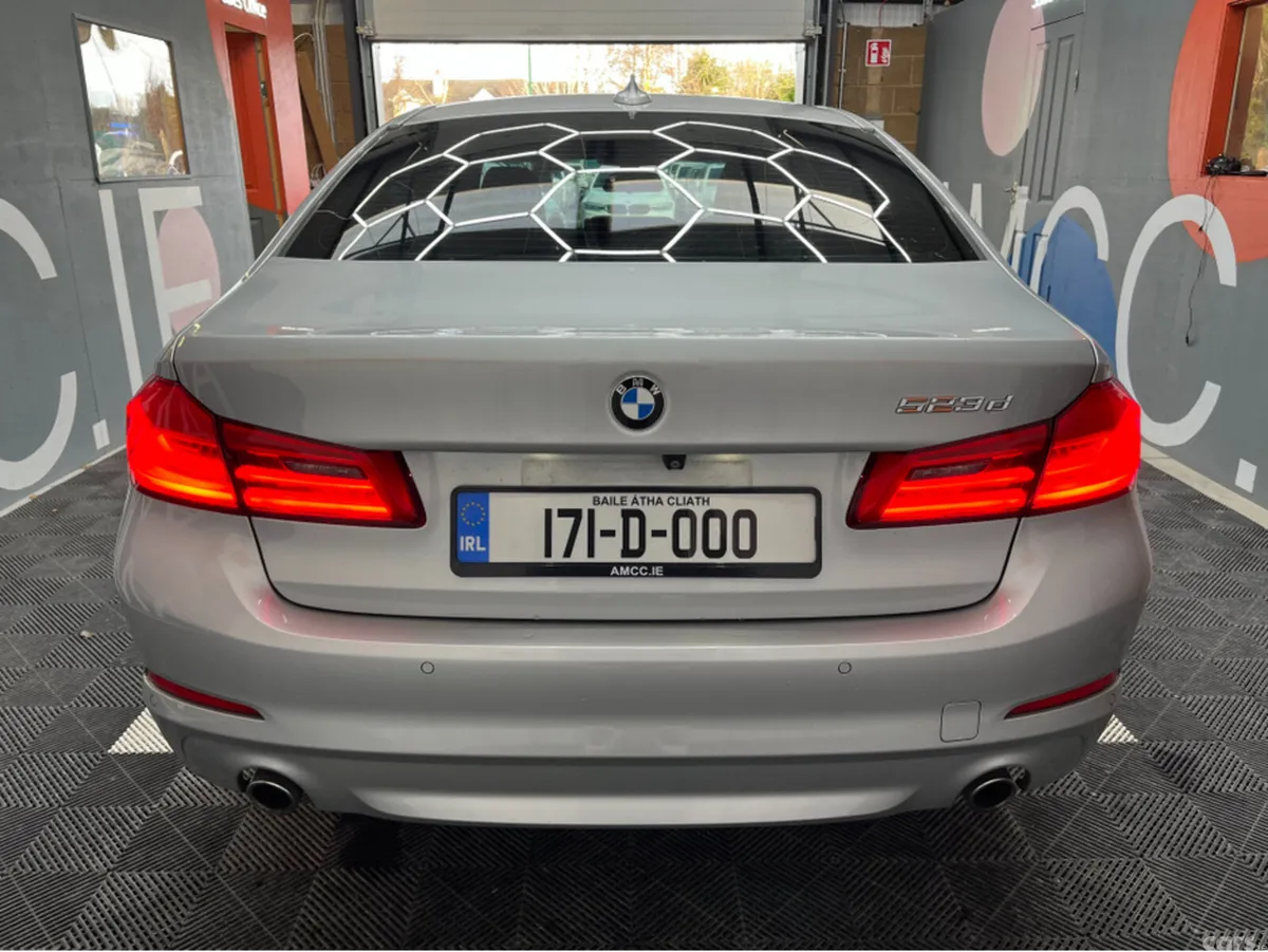 BMW 5-Series Saloon, Diesel, 2017, Silver