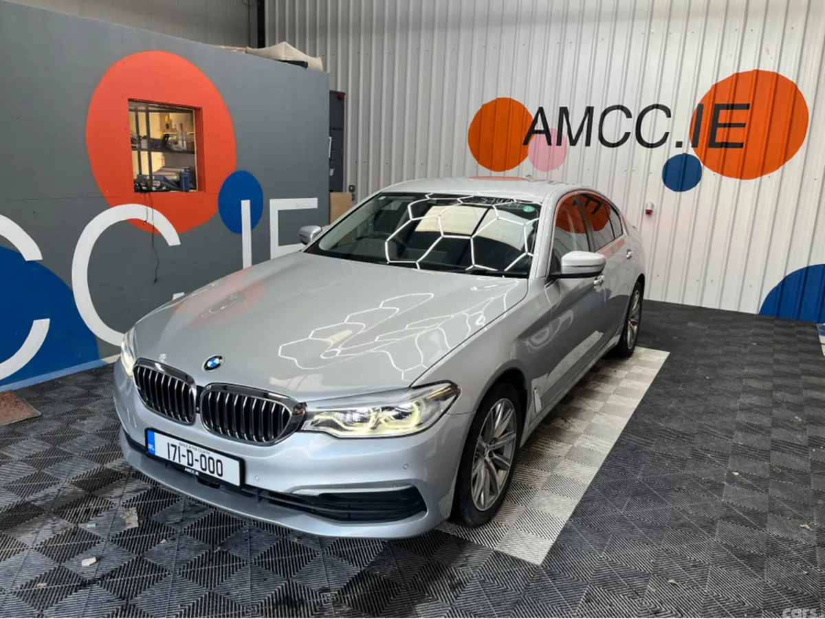 BMW 5-Series Saloon, Diesel, 2017, Silver