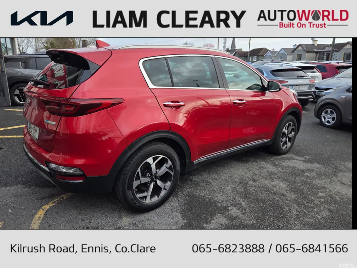 Kia Sportage MPV, Diesel Hybrid, 2020, Red