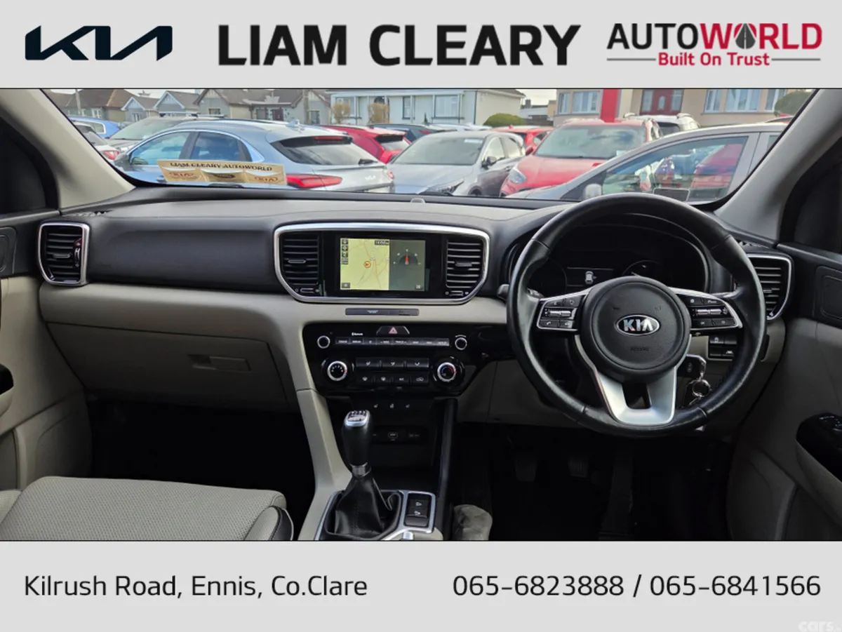 Kia Sportage MPV, Diesel Hybrid, 2020, Red