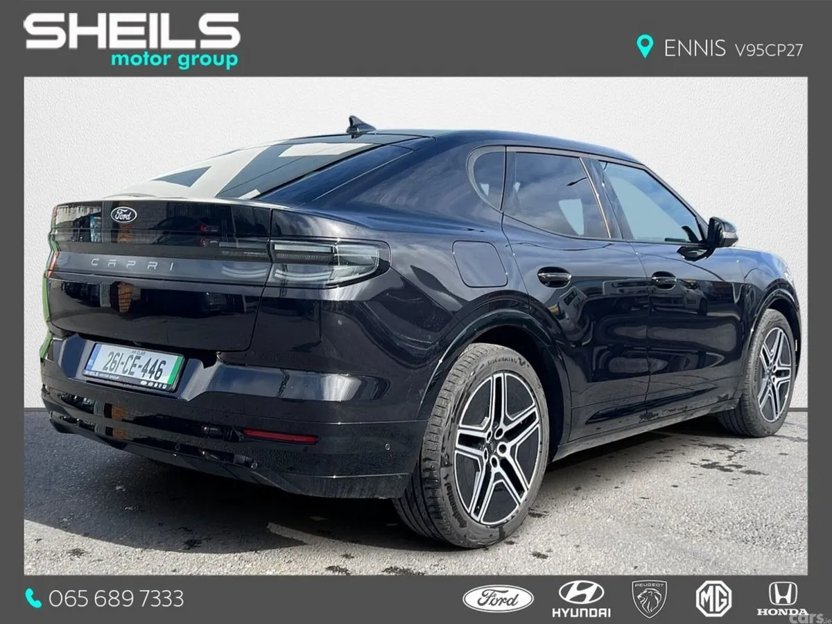 Ford Capri MPV, Electric, 2026, Black