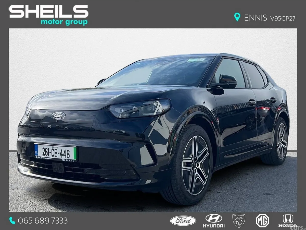 Ford Capri MPV, Electric, 2026, Black