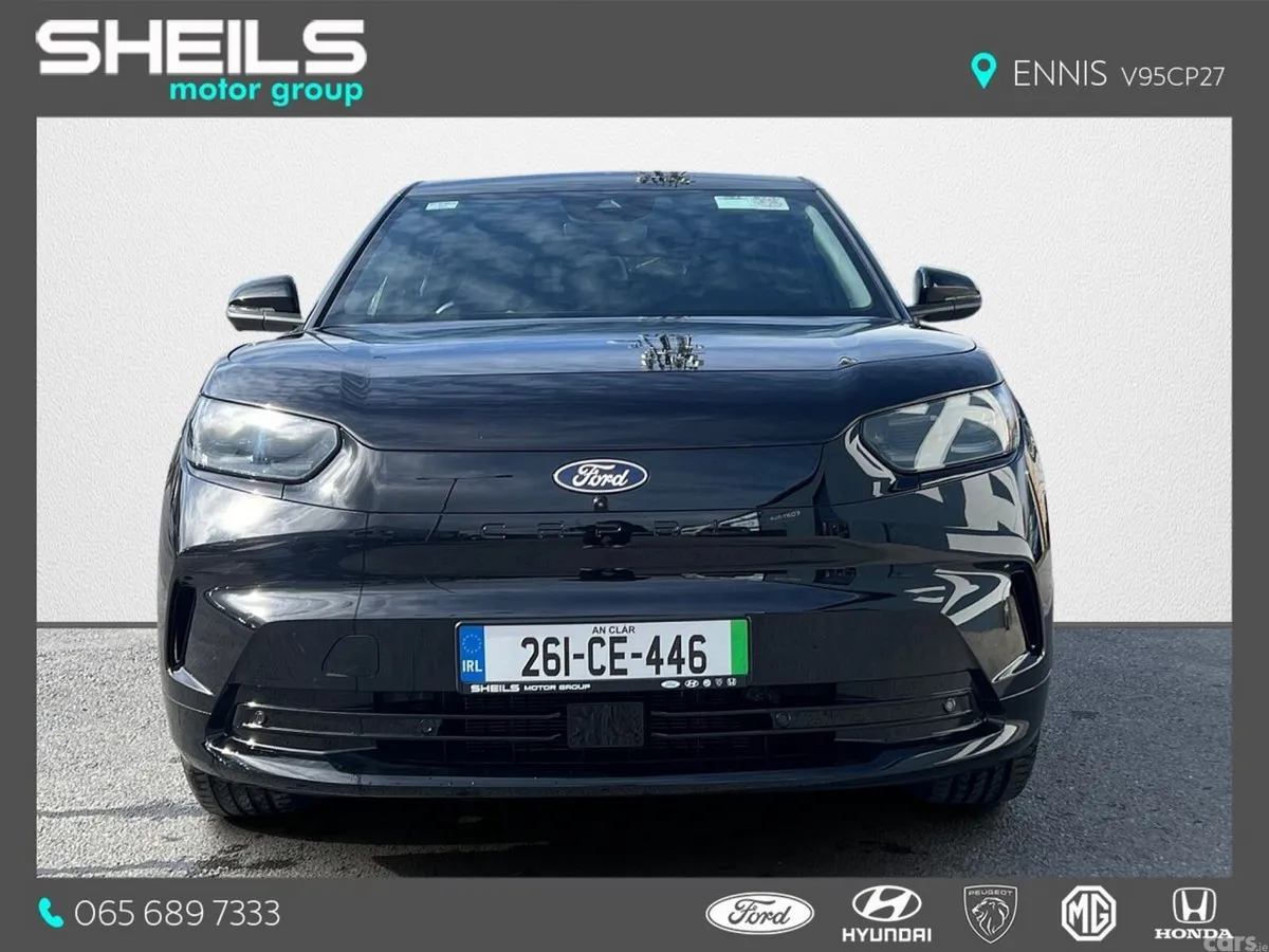 Ford Capri MPV, Electric, 2026, Black