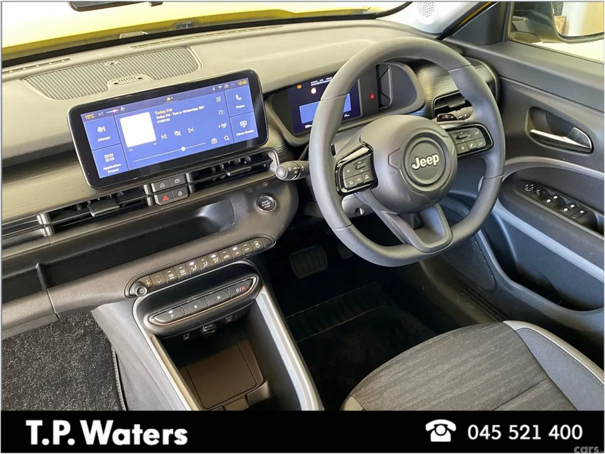 Jeep Avenger Hatchback, Petrol Hybrid, 2026, Yellow