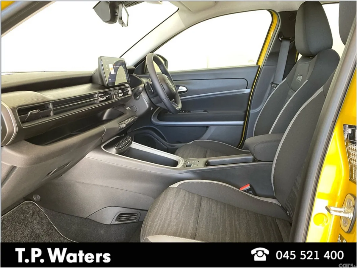Jeep Avenger Hatchback, Petrol Hybrid, 2026, Yellow