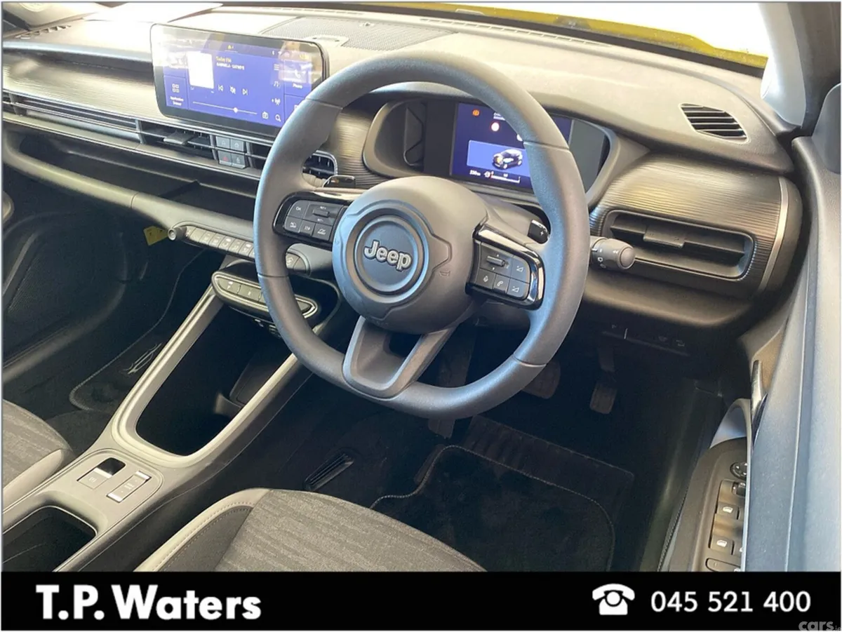 Jeep Avenger Hatchback, Petrol Hybrid, 2026, Yellow