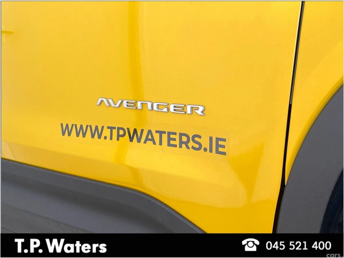 Jeep Avenger Hatchback, Petrol Hybrid, 2026, Yellow