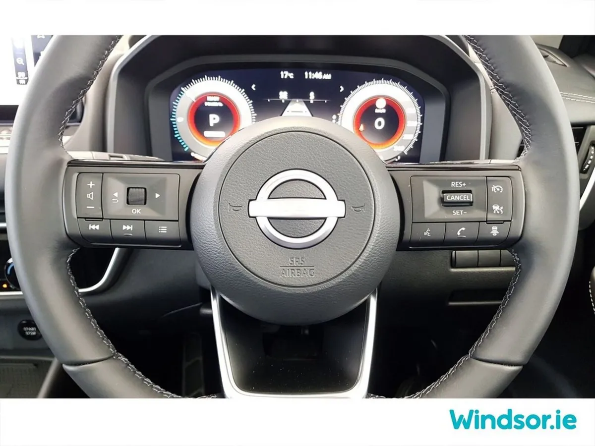 Nissan Qashqai SUV, Petrol Hybrid, 2023, Red