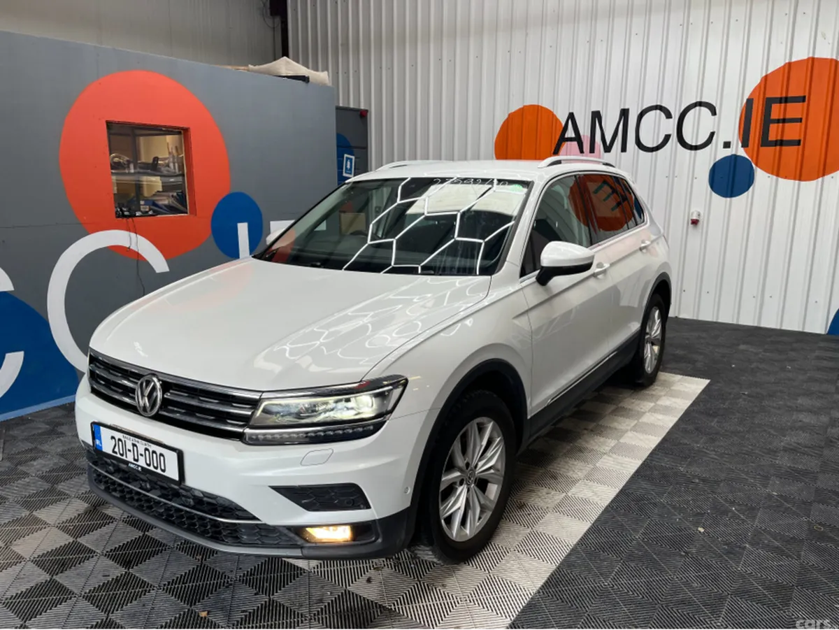 Volkswagen Tiguan SUV, Diesel, 2020, White