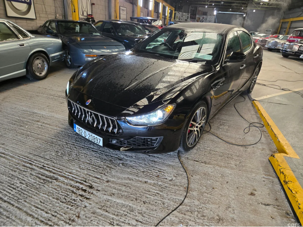 Maserati Ghibli Saloon, Diesel, 2018, Black
