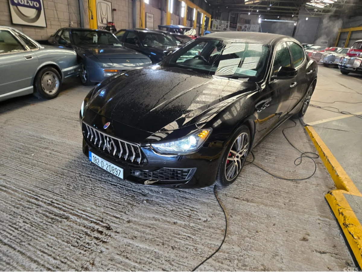 Maserati Ghibli Saloon, Diesel, 2018, Black