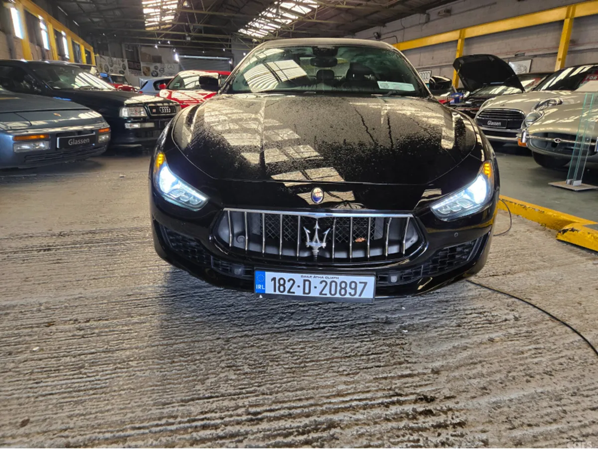Maserati Ghibli Saloon, Diesel, 2018, Black