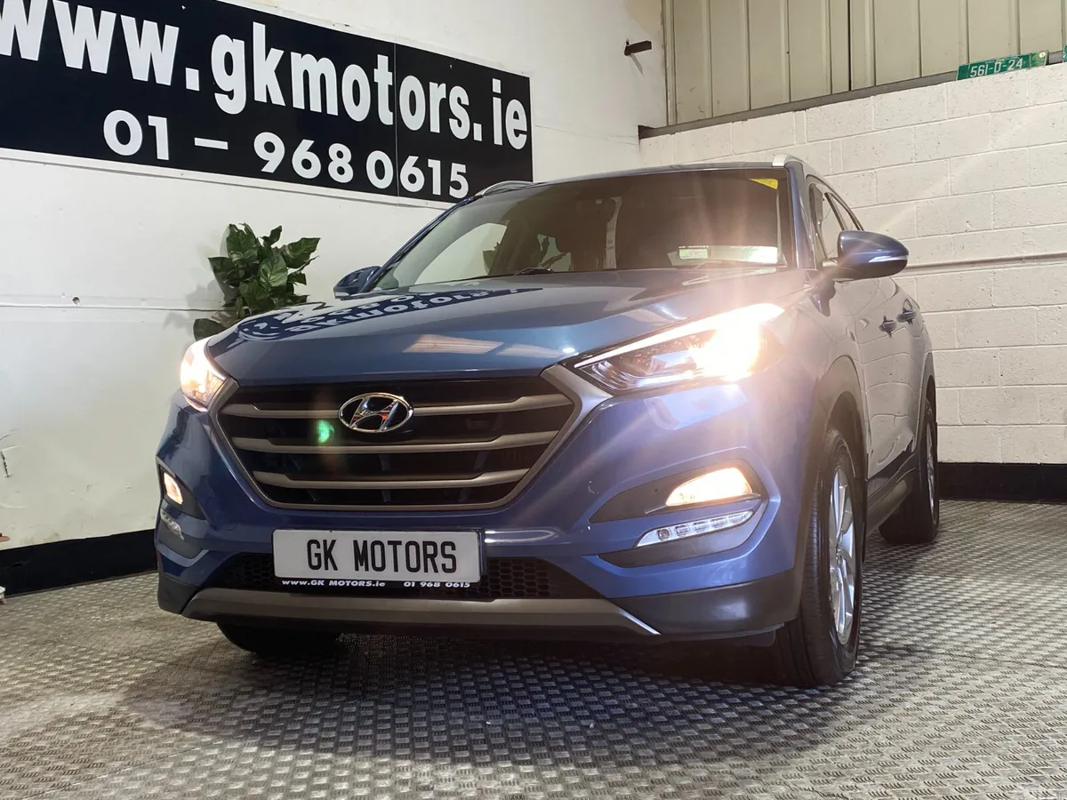 Hyundai Tucson SUV, Diesel, 2016, Blue