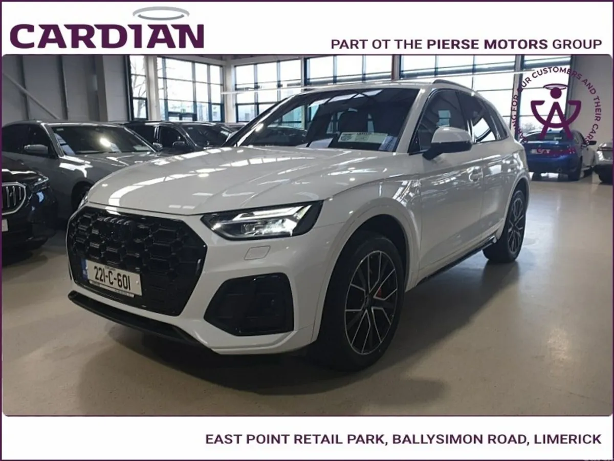 Audi Q5 SUV, Petrol Plug-in Hybrid, 2022, White