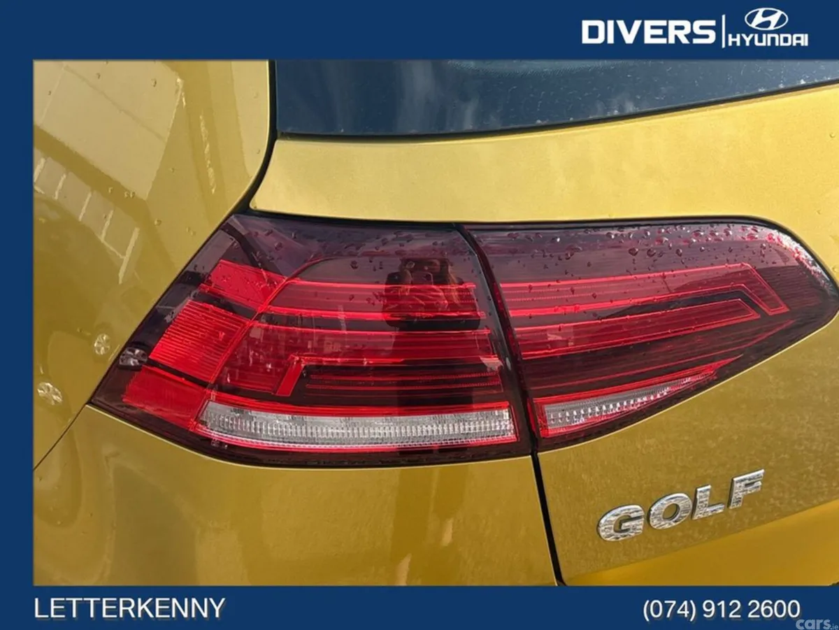 Volkswagen Golf Estate, Diesel, 2018, Yellow