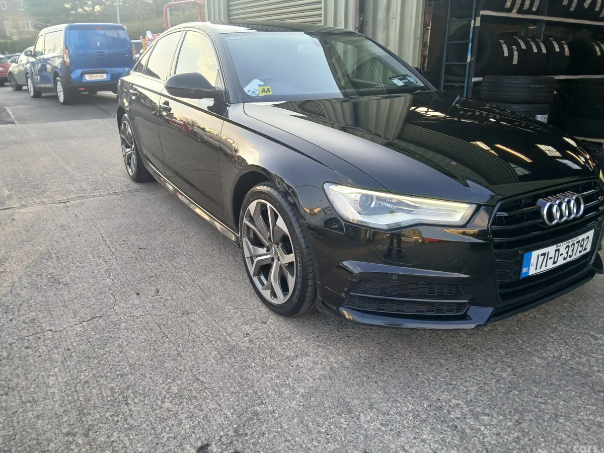 Audi A6 Saloon, Diesel, 2017, Black