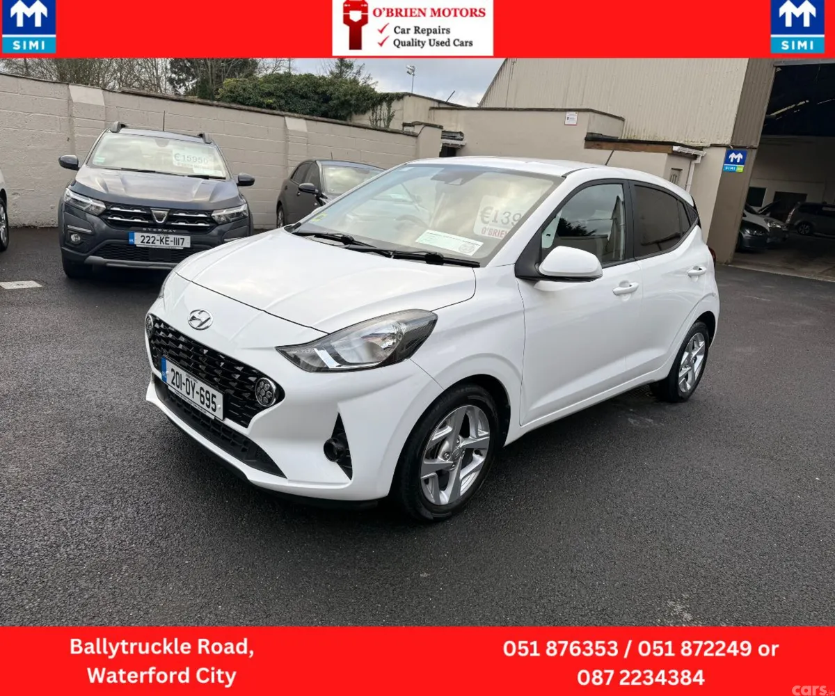 Hyundai i10 Hatchback, Petrol, 2020, White