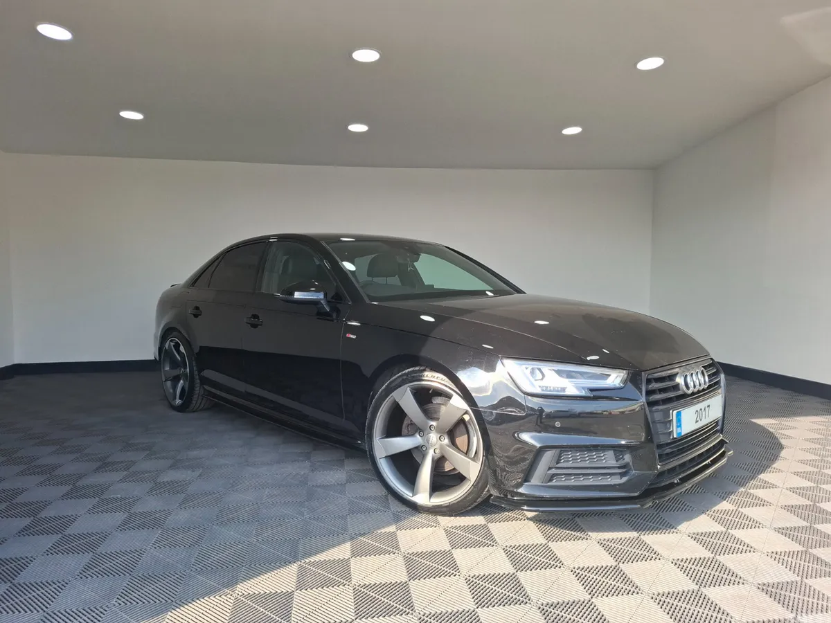 Audi A4 Saloon, Diesel, 2017, Black