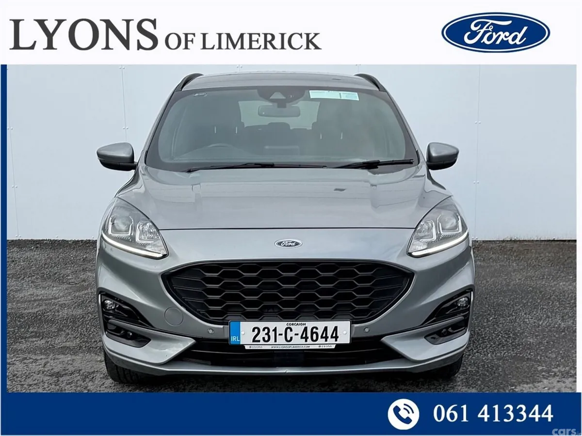 Ford Kuga SUV, Petrol Plug-in Hybrid, 2023, Grey