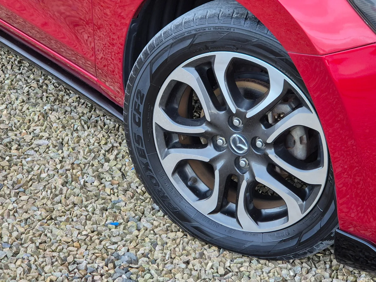 Mazda Demio Hatchback, Diesel, 2015, Red