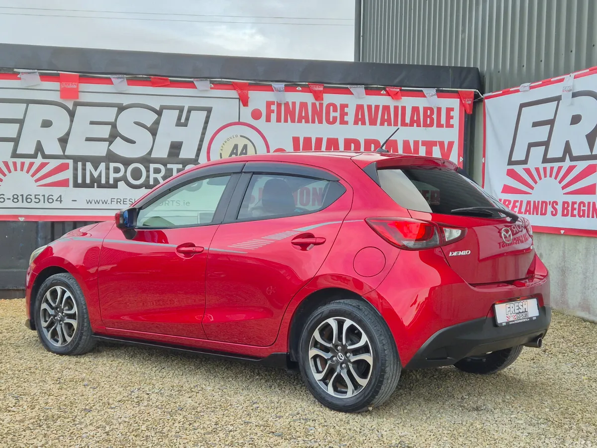 Mazda Demio Hatchback, Diesel, 2015, Red