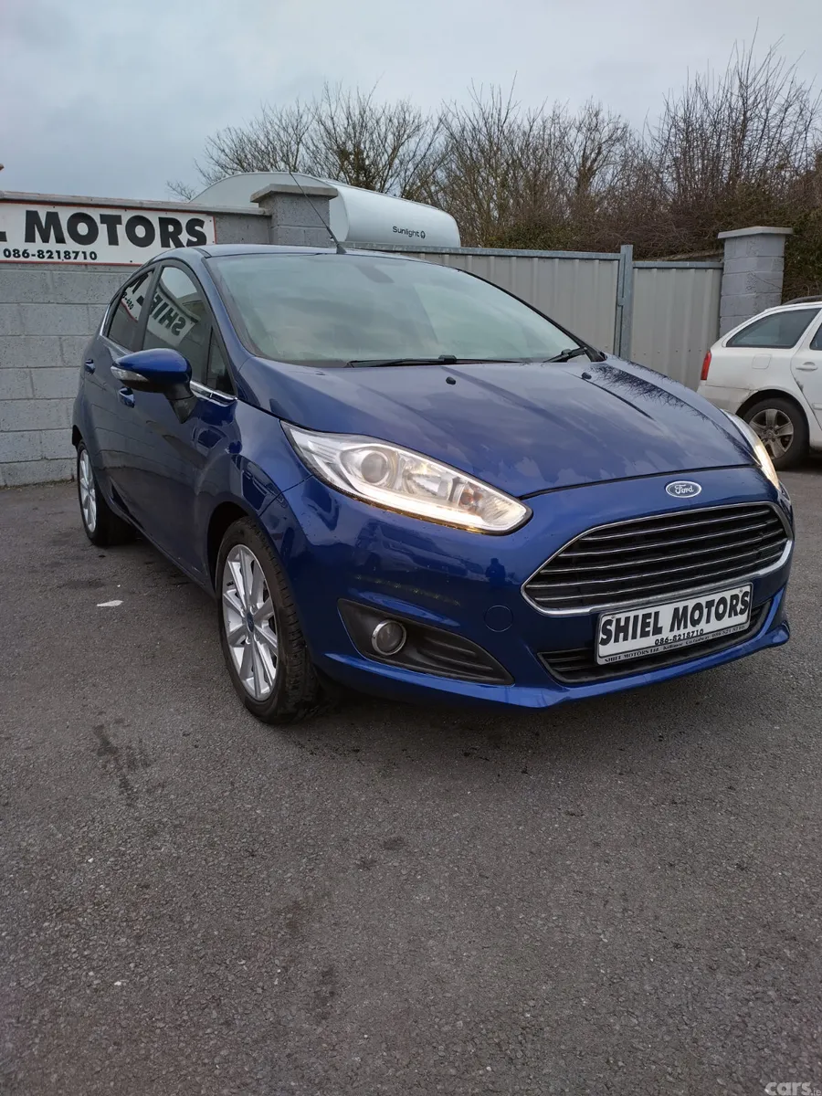 Ford Fiesta Hatchback, Diesel, 2016, Blue