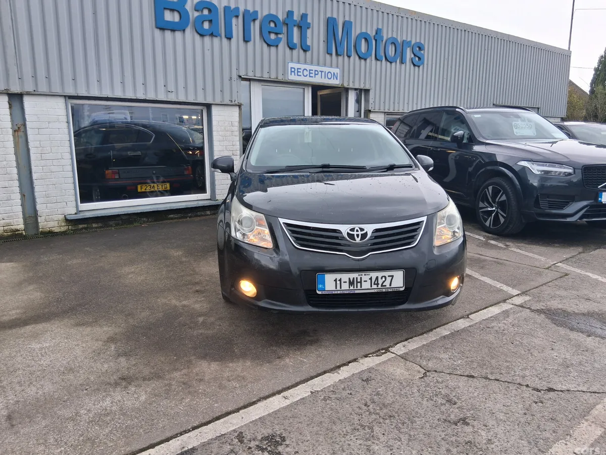 Toyota Avensis Saloon, Diesel, 2011, Black