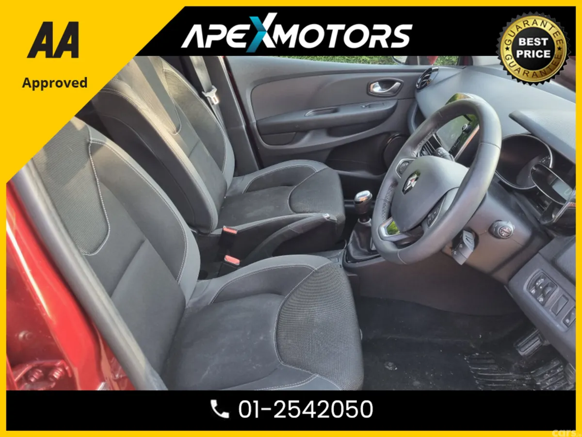 Renault Clio Hatchback, Petrol, 2018, Red