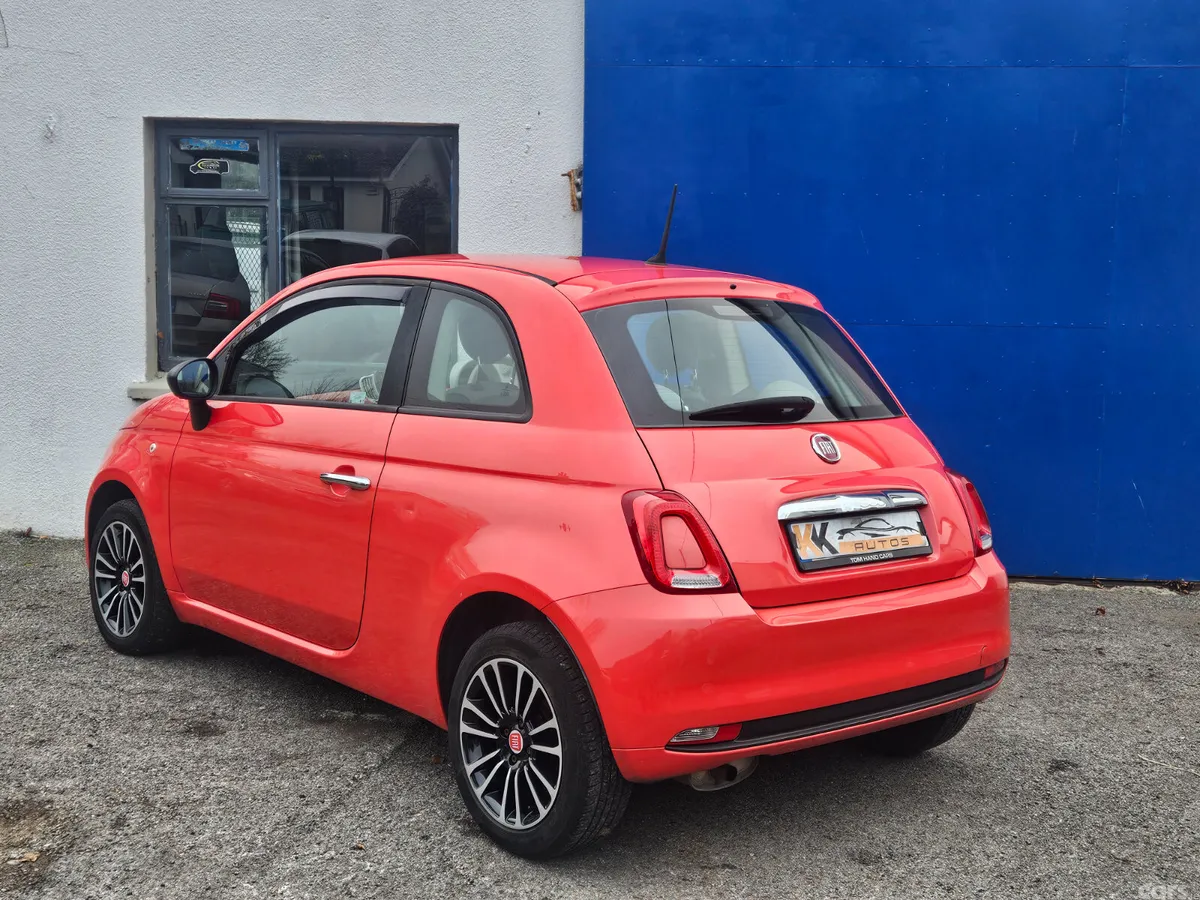 Fiat 500 Hatchback, Petrol, 2018, Pink