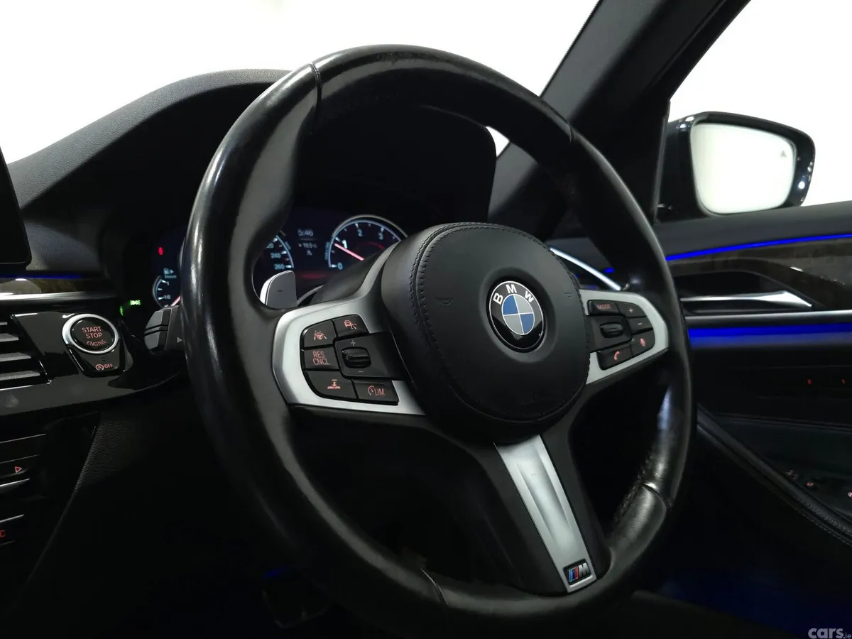 BMW 5-Series Saloon, Diesel, 2017, Black