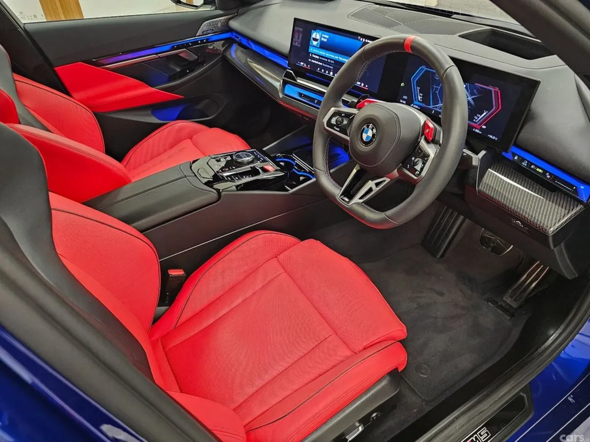 BMW M5 Saloon, Petrol Plug-in Hybrid, 2025, Blue