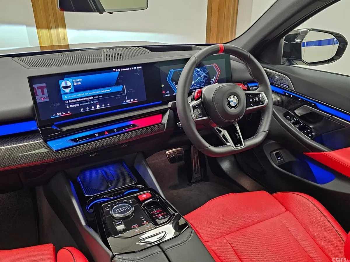 BMW M5 Saloon, Petrol Plug-in Hybrid, 2025, Blue