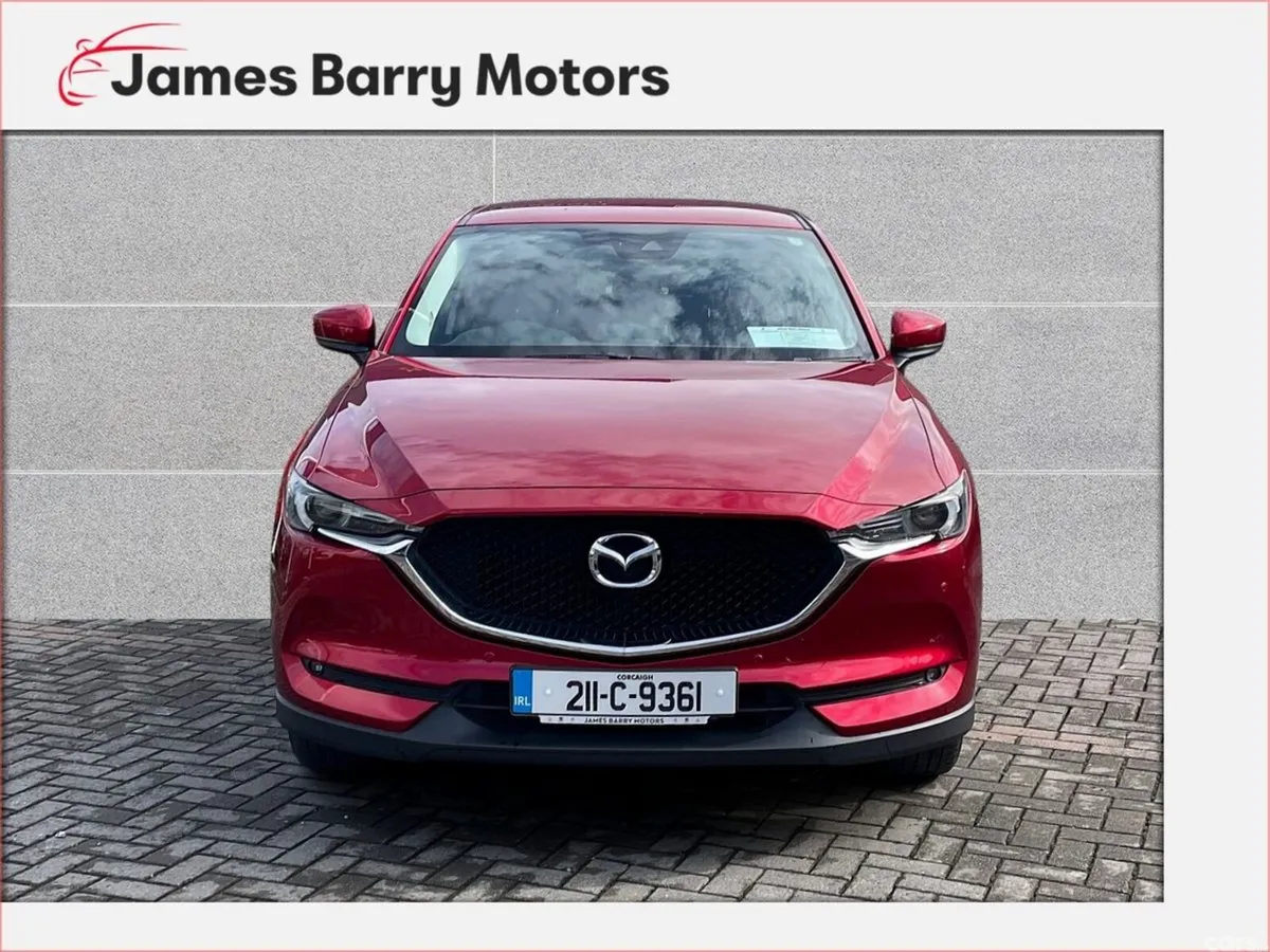 Mazda CX-5 SUV, Diesel, 2021, Red