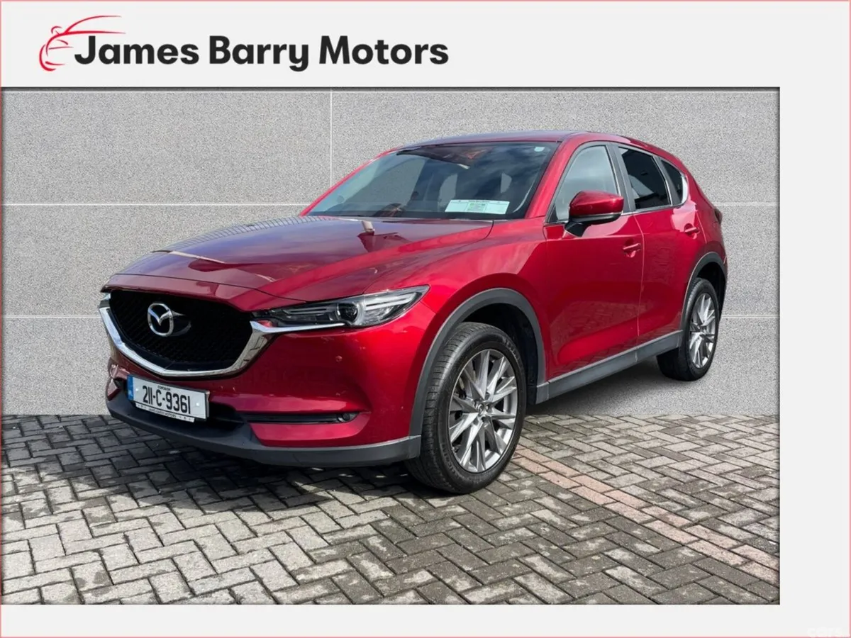 Mazda CX-5 SUV, Diesel, 2021, Red