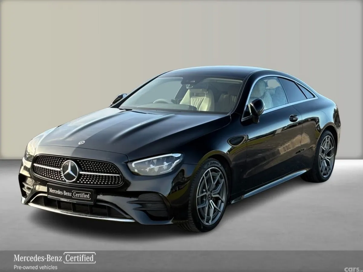 Mercedes-Benz E-Class Coupe, Diesel, 2023, Black