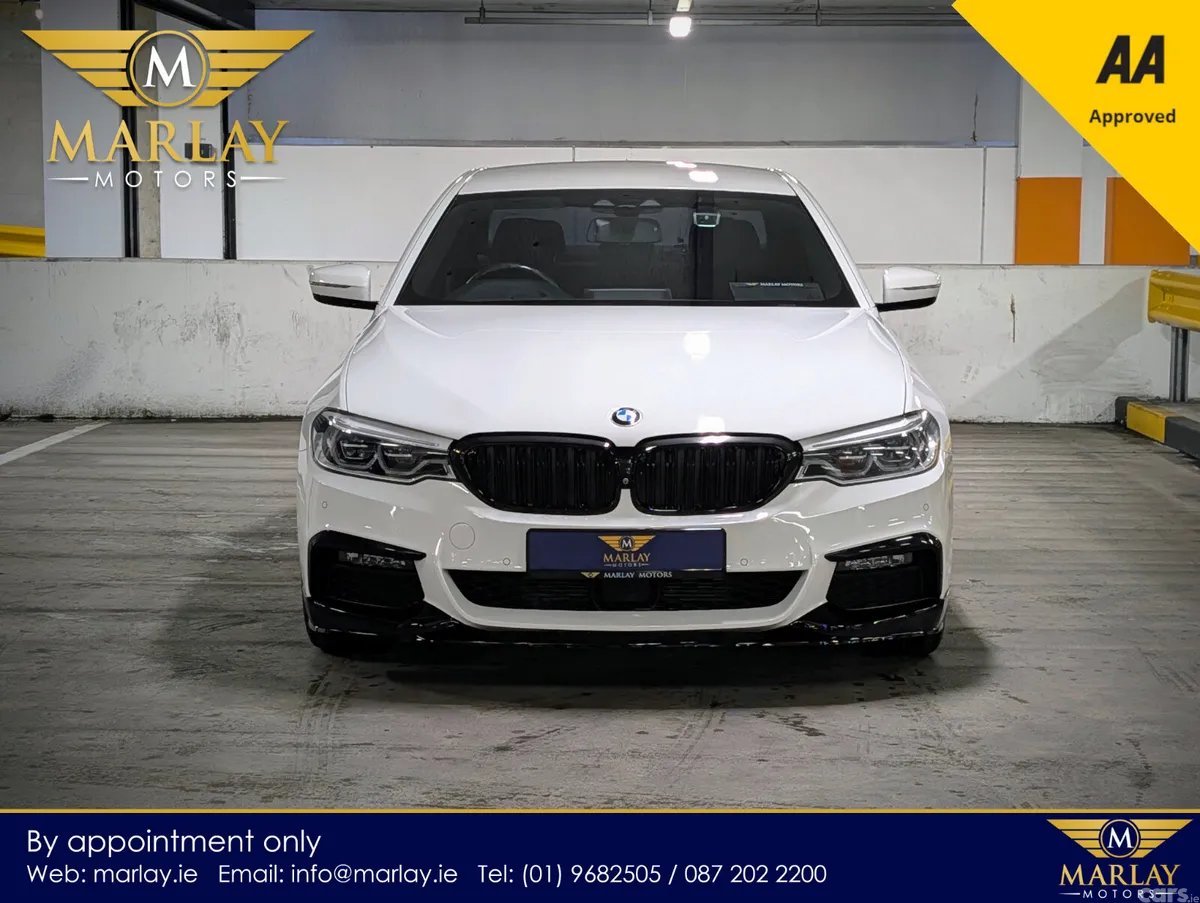 BMW 5-Series Saloon, Diesel, 2020, White