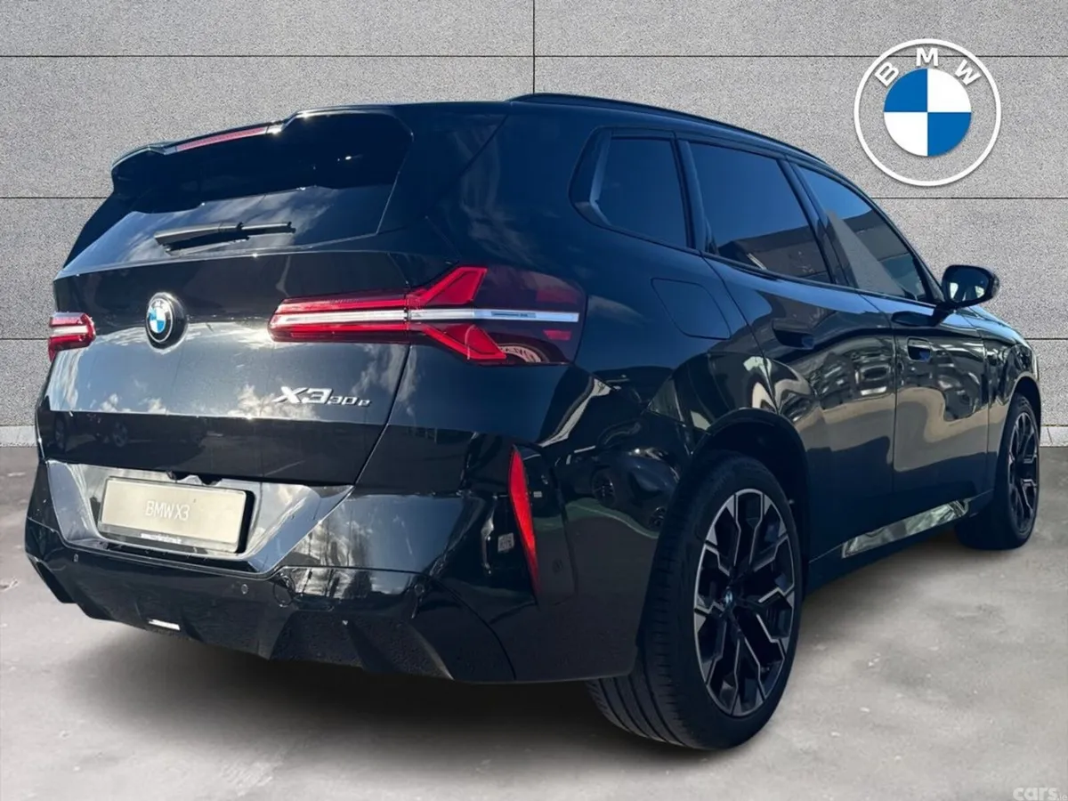 BMW X3 SUV, Petrol Plug-in Hybrid, 2026, Black