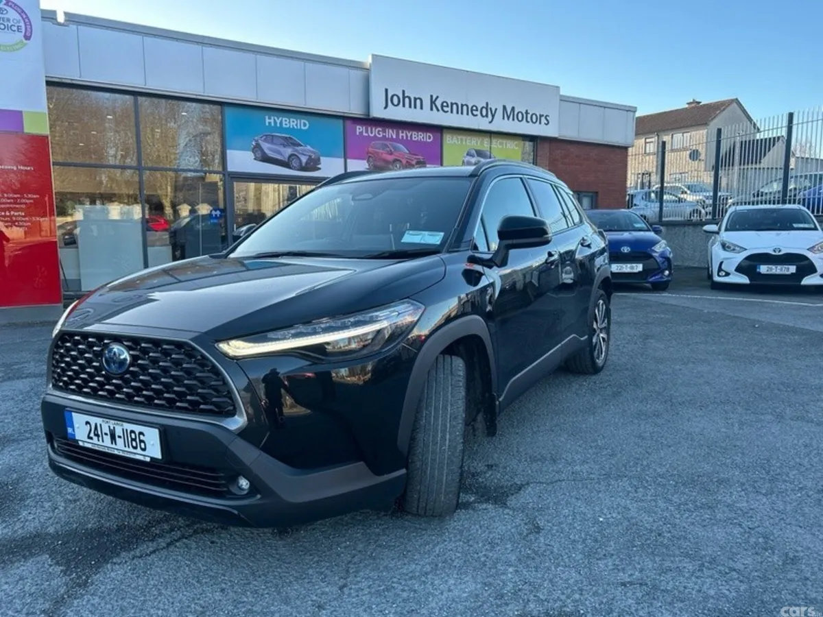 Toyota Corolla Cross SUV, Petrol Hybrid, 2024, Black