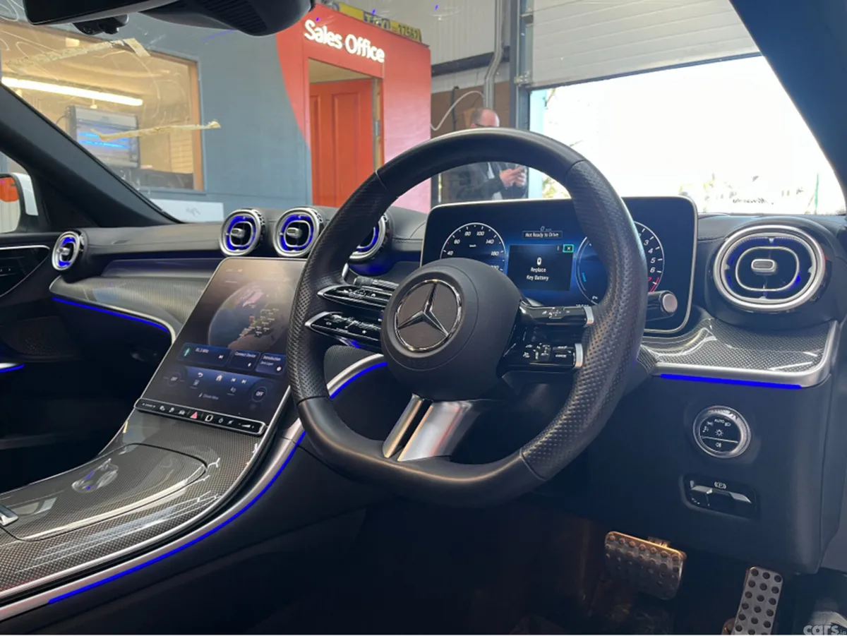 Mercedes-Benz C-Class Saloon, Petrol Plug-in Hybrid, 2024, White