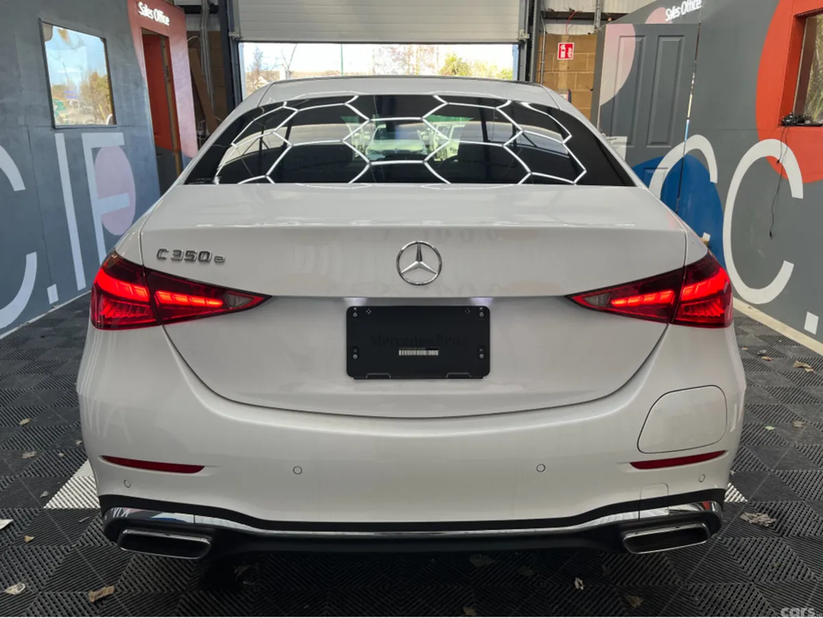 Mercedes-Benz C-Class Saloon, Petrol Plug-in Hybrid, 2024, White