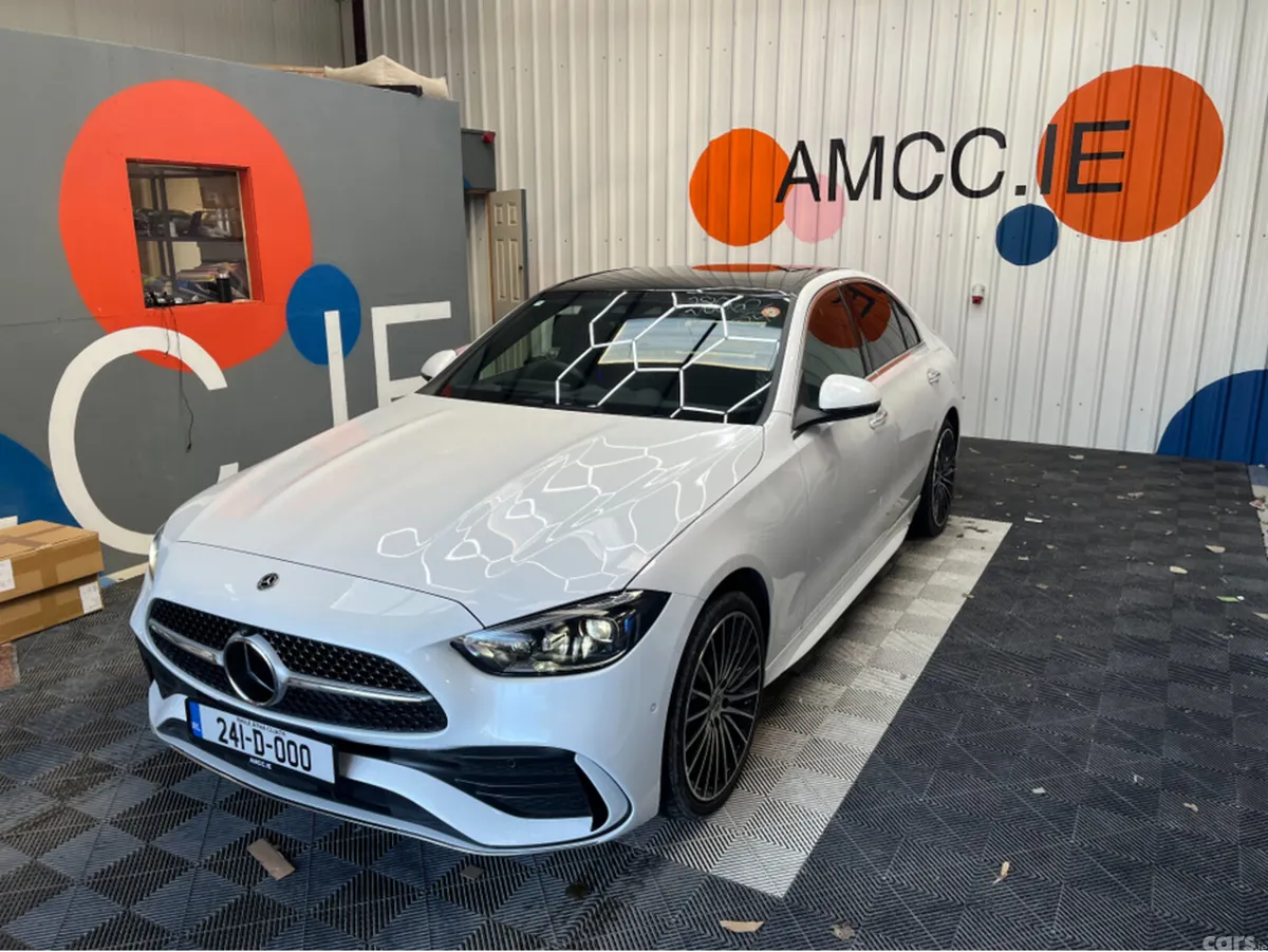 Mercedes-Benz C-Class Saloon, Petrol Plug-in Hybrid, 2024, White